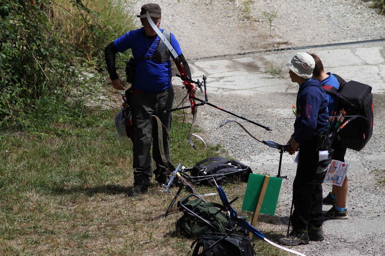 Championnat de France jeunes - Tir Campagne<BR>10 - 11 Juillet 2014 à Château-Arnoux-Saint-Auban. 